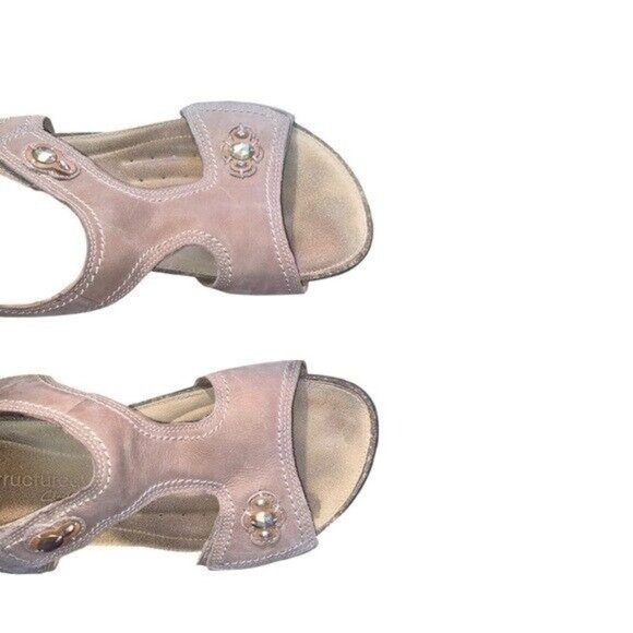 Clarks Unstructured Sandals Women's Slingback Open Toe - Picture 8 of 10